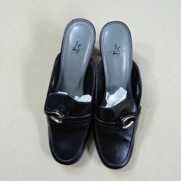 NIB Life Stride Cord Black Basile Slip On Size 8 1/2M - Picture 1 of 6